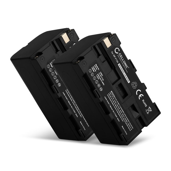 2x Battery Sony DCR-VX1000 - 4400mAh