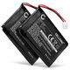 2x Batteri 1300mAh
