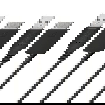 USB Kabel til Sony Walkman NW-A55L NWZ-ZX2 NWZ-A15 A10 NWZ-A816 A818 NWZ-E858 NWZ-ZX1 ZX100 - Opladningskabel 1m Datakabel Sort