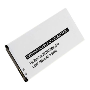 EB-BJ510CBE batteri til mobiltelefoner Samsung Galaxy J5 - SM-J510 (2016) - EB-BJ510CBE 2500mAh - udskift dit mobilbatteri og få mere ud af din mobil