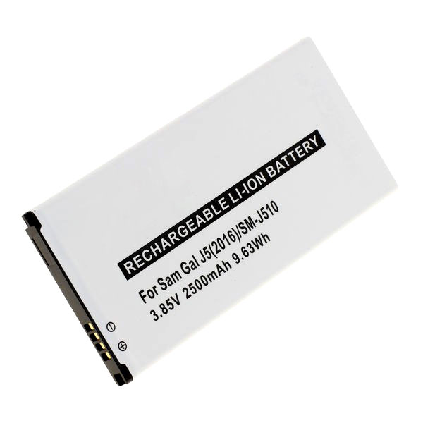 EB-BJ510CBE batteri til mobiltelefoner Samsung Galaxy J5 - SM-J510 (2016) - EB-BJ510CBE 2500mAh - udskift dit mobilbatteri og få mere ud af din mobil