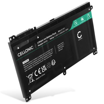 Batteri til HP Pavilion X360, Stream 14, ON03XL, BIO3XL, BI03XL Bærbar computer - 3400mAh 11.55V 