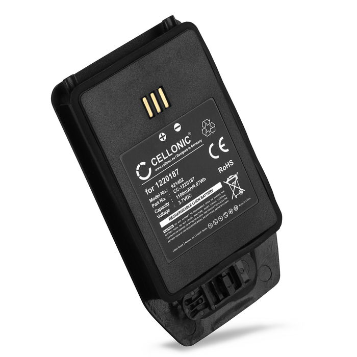 Battery til Ascom D81, DH5, 660273, DH5-AABAAA/2E Avaya DECT 3740, 3749, 3700 EX Aastra DT413, DT423, DT433 DeTeWe DT413, DT423 1100mAh 3.7V fra CELLONIC
