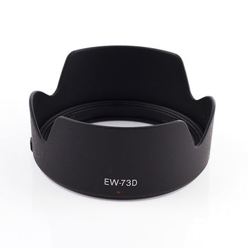 EW-73D Kamera Modlysblænde til Canon EF-S 18-135mm f/3.5-5.6 IS USM, Canon RF 24-105mm F4-7.1 IS STM – Plast bajonet blomst / kronblad Modlysblænde fra CELLONIC