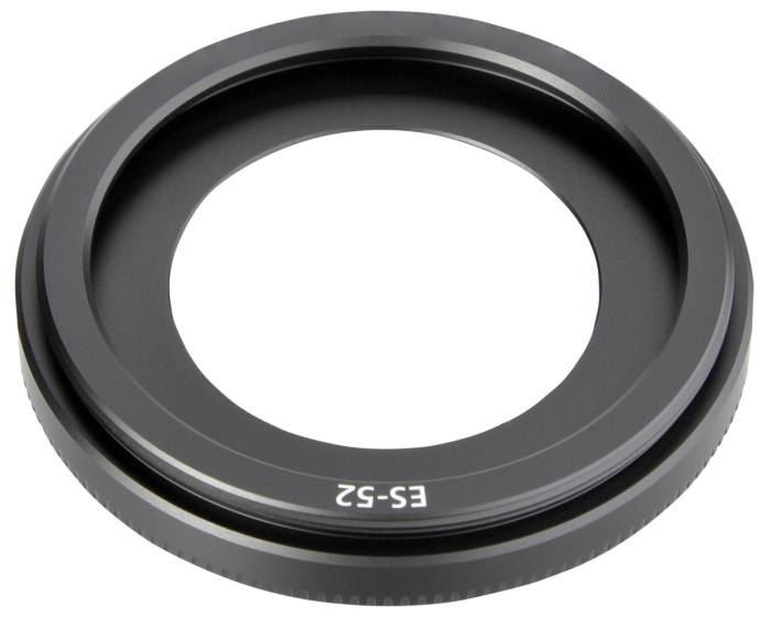 ES-52 Kamera Modlysblænde til Canon EF 40mm f/2.8 STM EF-S 24mm f/2.8 STM – Plast bajonet cylindrisk / rund Modlysblænde fra CELLONIC