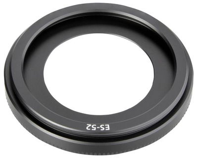 ES-52 Kamera Modlysblænde til Canon EF 40mm f/2.8 STM EF-S 24mm f/2.8 STM – Plast bajonet cylindrisk / rund Modlysblænde fra CELLONIC