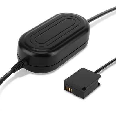 Strømforsyning til Panasonic Lumix FZ1000 II FZ300 FZ200 FZ2000 G70 G6 AC-adapter DMW-AC8 + DMW-DCC8 DC-kobling – Dummy-batteri – Batterieliminator fra subtel