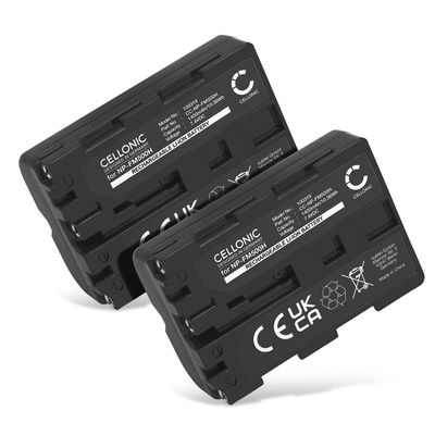 2x Nyt Kamera Batteri til Sony SLT-A58 SLT-A77 SLT-A65 SLT-A57 ILCA-77M2 SLT-A99 DSLR-A200 A68 A7 II - NP-FM500H 1400mAh skift batteri til kamera