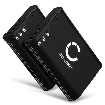 2x Batteri til Nikon Coolpix B700, Coolpix P600, Coolpix P610, Coolpix P900, Coolpix S810c EN-EL23 (1600mAh, 3.6V - 3.7V) fra CELLONIC
