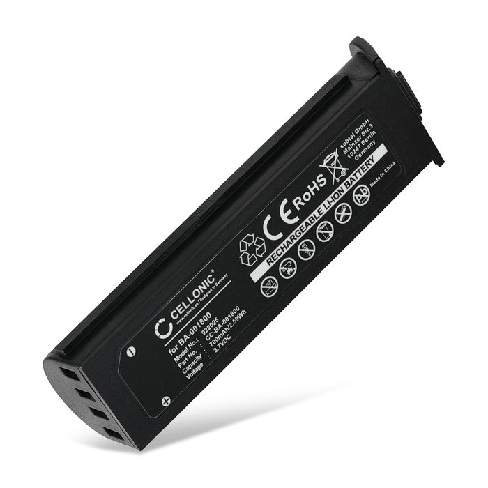 Battery til Cipherlab 1560 1562 1564 (BA-001800, KB1A371802963) 700mAh 3.6V - 3.7V fra CELLONIC