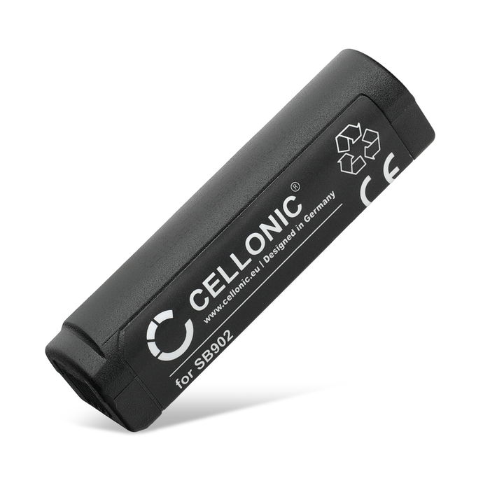Battery til Shure GLXD1, GLXD2, MXW2, GLX-D Digital Wireless Systems, SB902, SB902A 1100mAh fra CELLONIC