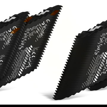 2x Batteri til 3M PL200 / Dymo LabelManager 260 260P, 280, PnP - Reservebatteri S0895880,W003688,14430 650mAh udskiftsningsbatteri