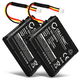 2x Batteri 700mAh