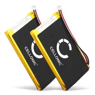 2x CELLONIC GPS Batteri til TomTom GO 530, GO 630, GO 720, GO 730, GO 930, Traffic, SatNav AHL03714000,VF8 1300mAh SatNav nyt Navigationsbatteri