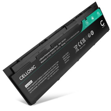 Batteri til Dell Latitude 12 E7250, E7240, E7250-5755, E7250-5892, P22S, WD52H, GVD76, HJ8KP Bærbar computer - 2400mAh 11.1V 