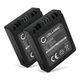 2x Batteri 680mAh