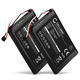 2x Batteri 1000mAh