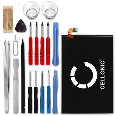 CELLONIC Phone Battery Replacement for Google Nexus 6 / Motorola Nexus 6 + 17-Tool Phone Repair Kit - EZ30, SNN5953A 3200mAh