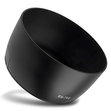 ES-79 II Kamera Modlysblænde til Canon EF 80-200mm f/2.8L, EF 85mm f/1.2L II USM, EF 85mm f/1.2L USM – Plast bajonet cylindrisk / rund Modlysblænde fra CELLONIC