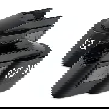 2x Battery for AEG BEST12 X, BS2E 12 E, BEST 12, BS12 x, BBS12 KX RAPTOR Cordless Tools - 3Ah 12V NiMH BXS12, B 12, B 12-1, B 12-1, BX 12, PBS 3000 / 12V Battery Replacement