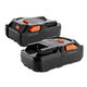 2x Batteri 1500mAh