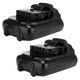 2x Batteri 2000mAh