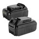 2x Battery (3000mAh, 14.4V)