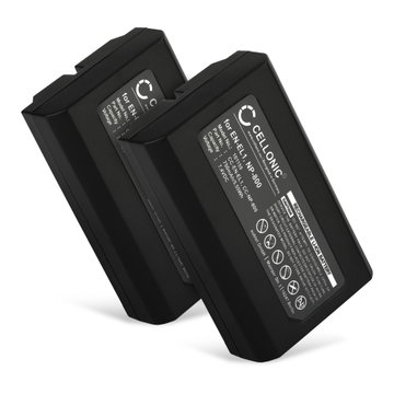 2x Kamera Batteri til Nikon Coolpix 4300 Coolpix 4500 Coolpix 4800 Coolpix 5000 Coolpix 5400, Minolta DiMAGE A200 - EN-EL1 NP-800 750mAh Udskiftsningsbatteri til kamera