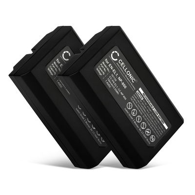 2x Kamera Batteri til Nikon Coolpix 4300 Coolpix 4500 Coolpix 4800 Coolpix 5000 Coolpix 5400, Minolta DiMAGE A200 - EN-EL1 NP-800 750mAh Udskiftsningsbatteri til kamera