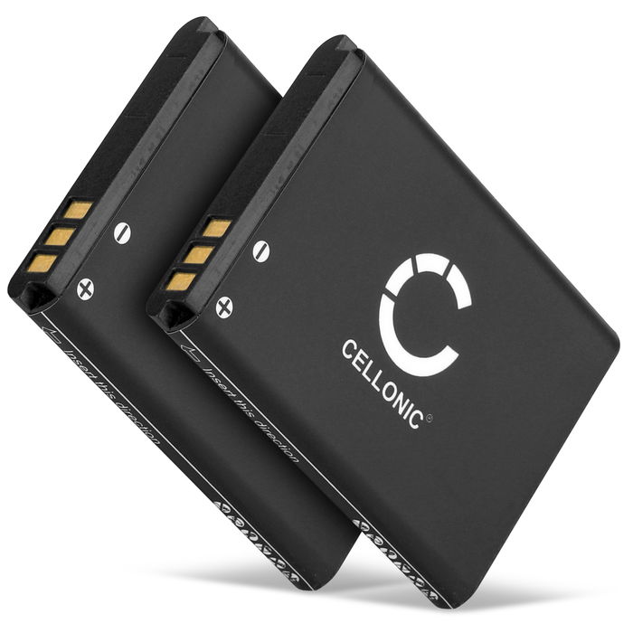 2x Batteri Praktica BL-5B - 890mAh