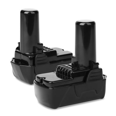 2x Batteri til Hitachi DS 10DFL, DS10DAL,WH10DFL,CR10DL, WH 10DL Batteridrevet værktøj - 1.5Ah 10.8V Li Ion BCL1015, L1015, 329369, 329370, 329371, 329389, 331065 Udskiftning af batteri