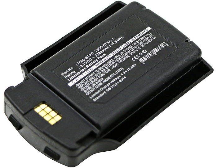 Battery for Dolphin 7600 7600 II Honeywell Dolphin 6500 EP Handheld Dolphin 7600 Dolphin 7600 II 3.7V 3200mAh from CELLONIC