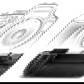MB-D15 Batterigreb til Nikon D7100, D7200 Kameraer – EN-EL15 Lodret Portrætgreb