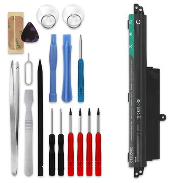 batteri til bærbar computer Asus Vivobook F200 / X200 - A31N1302 (2200mAh) + Værktøj Set Notebook udskiftsningsbatteri og ekstra batteri til computer