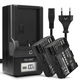 2x Batteri 2000mAh + Oplader