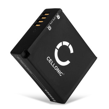 Batteri til Panasonic Lumix DMC-LX100, DC-GX9, DMC-GX80, DMC-GF6, DMC-GX7, DMC-TZ80, DMW-BLG10 DMW-BLE9 BP-DC15 (980mAh, 7.4V) fra CELLONIC