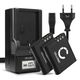 2x Batteri 1100mAh + Oplader