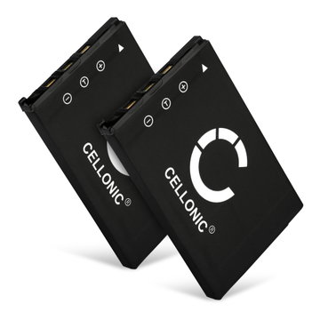 2x Kamera Batteri til Casio Exilim EX-Z75 -Z3 -Z4 -Z6 -Z7 -Z11 -Z12 -Z15 -Z18 -Z60 -Z70 -Z77 EX-S770 -S1 -S2 -S3 -S100 -S500 -S600 S880 EX-M2 - NP-20 700mAh Udskiftsningsbatteri til kamera