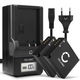 2x Batteri 980mAh + Oplader