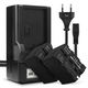 2x Batteri 6600mAh + Oplader