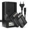 2x Batteri 1100mAh+ Oplader