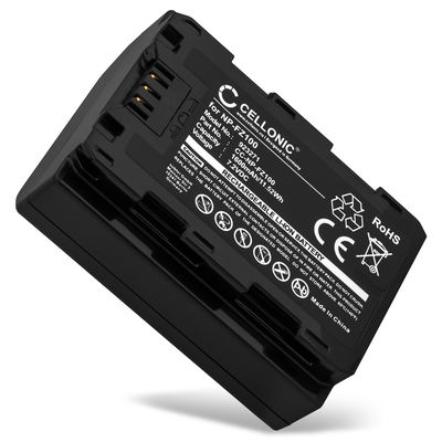 Batteri til Sony A7 IV, Alpha 7 IV, A6700, A6600, A7S III, Alpha 9, Alpha 7R III NP-FZ100 (1600mAh, 7.2V) fra CELLONIC