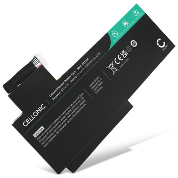 Batteri til Medion Erazer X7611 (MD98678, MD98541, MD98543), X7613 (MD98795, MD98796, MD98802, MD99057), X7615 (MD99293), BTY-L76 Bærbar computer - 5300mAh 11.1V 