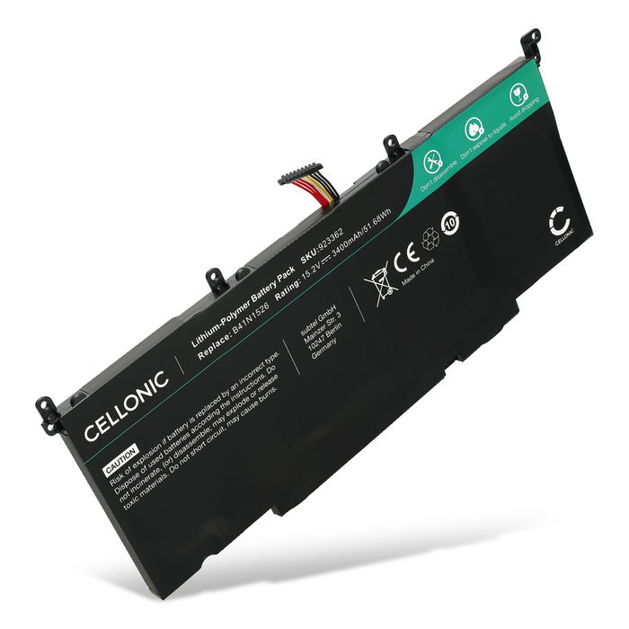 batteri til bærbar computer Asus ROG FX502 / GL502 - B41N1526 (3400mAh) Notebook udskiftsningsbatteri og ekstra batteri til computer