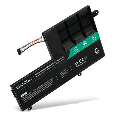 Batteri til Lenovo Yoga 510-14AST, 510-14IKB, 510-14ISK, 510-15IKB, 510-15ISK, L15M2PB1, L15C2PB1 Bærbar computer - 4600mAh 7.6V 