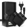 2x Batteri 2200mAh+ Oplader