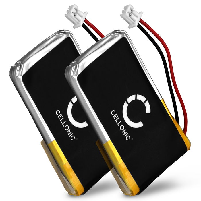 2x Battery til Plantronics CS55, CS351, CS520, CS510, Savi 720, 420, 710, W420, W720, C65, HL10, W710 240mAh 3.7V fra CELLONIC