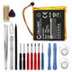 1x Battery (560mAh, 3.7V) + Tool-kit