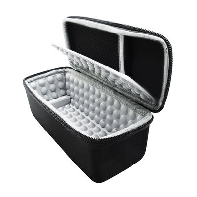 subtel Hard Case til JBL Flip 1 Flip 2 Flip 3 Flip 4 Flip 5 H&oslash;jttaler Rejsetaske med rem og kabelopbevaringslomme - Beskyttende st&oslash;dsikkert, vandafvisende og vandafvisende transportcover - Sort