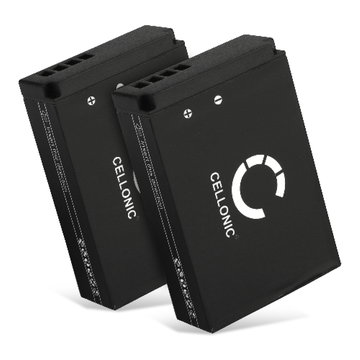 2x Kamera Batteri til Canon EOS M50, EOS M100, EOS 100D, PowerShot SX70 HS - LP-E12 820mAh Udskiftsningsbatteri til kamera